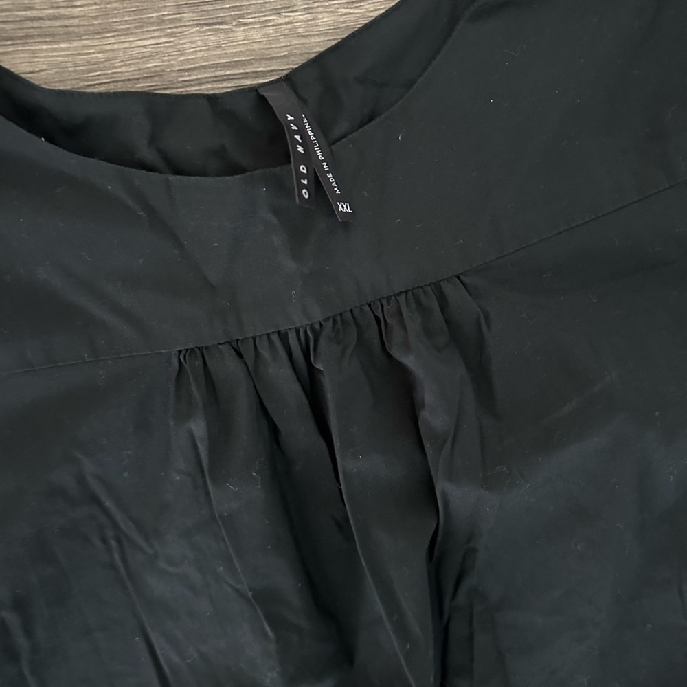 Old Navy Black Short Sleeve Dress - Picture 2 of 3